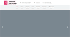 Desktop Screenshot of hostalsantllop.com